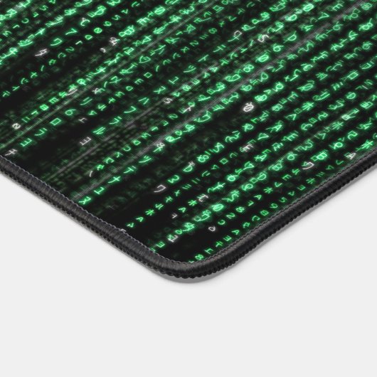 Cyberpunk Samurai Matrix Desk Mat デスクマット (コーナー)