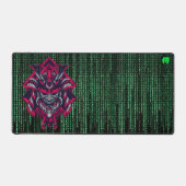 Cyberpunk Samurai Matrix Desk Mat デスクマット (正面)