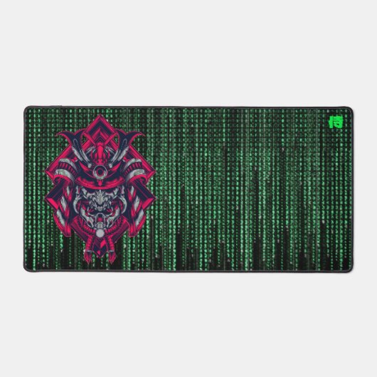 Cyberpunk Samurai Matrix Desk Mat デスクマット (正面)