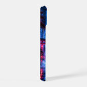 Cyberpunk Samurai Poster – Neon Ronin Shadow iPhone 15ケース (右側面)