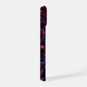 Cyberpunk Samurai Woman – Neon Ronin iPhone 15ケース (右側面)