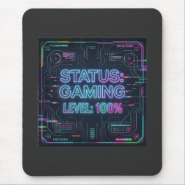 ​Cyberpunk Status Gaming Level 100 mousepad  マウスパッド