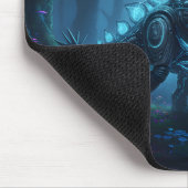 Cyberpunk Stegosaurus Gaming Mouse Pad マウスパッド (コーナー)