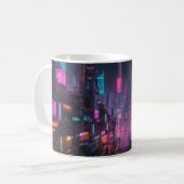Cyberpunk Themed Mug コーヒーマグカップ (正面左)
