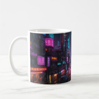 Cyberpunk Themed Mug コーヒーマグカップ