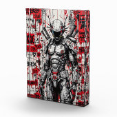 Cyberpunk Warrior Graffiti – フォトブロック (右)