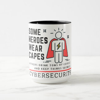 Cybersecurityの英雄のマグ マグカップ