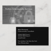 CyberSecurity 2面名刺 名刺 (正面/裏面)