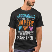 Cybersecurity Engineer Ethical Hacker Cyber Securi Tシャツ (正面)