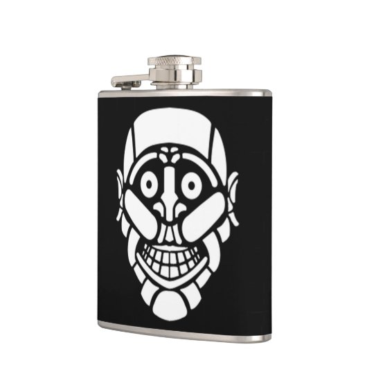 Cybersmily logo Cyberpunk flask フラスク (左)