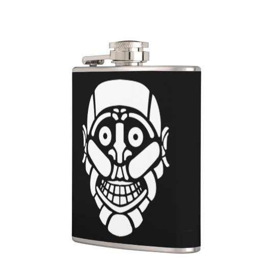 Cybersmily logo Cyberpunk flask フラスク (左)