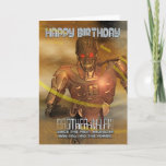Cyborg付きBrother-in-Law誕生日カード – モダン カード<br><div class="desc">サイボーグ付き義兄誕生日カード – ロボッモダント</div>