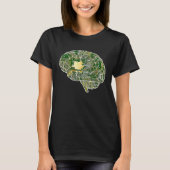Cyborg Cybernetic Brain Tシャツ (正面)