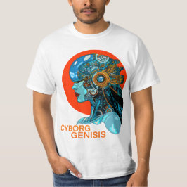 Cyborg Genesis: The Birth of Steel & Soul Tシャツ