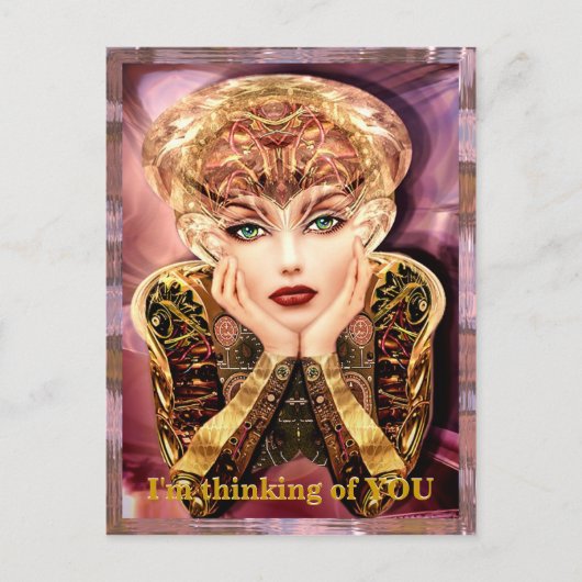 Cyborg Instalatorカスタマイズ可能はがき ポストカード (正面)