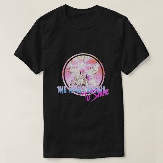 Cyborg -Night begins to Shine Classic T-Shirt Tシャツ (デザイン正面)
