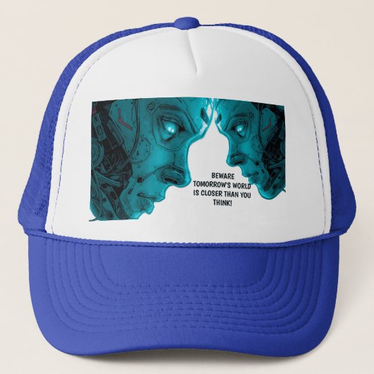 CYBORG ROBOTIC HEAD キャップ (正面)