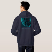 CYBORG ROBOTIC HEAD パーカ (裏面フル)