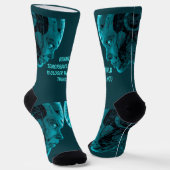 CYBORG ROBOTIC HEADCrew Socks ソックス (傾斜あり)