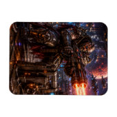 Cyborg Space Pirate — Heavy Gunner マグネット (横)