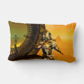CYBORG TITAN, DESERT HYPERION Science Fictionサイエンス ランバークッション (裏面)