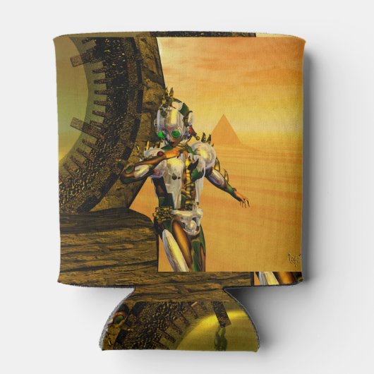 CYBORG TITAN, DESERT HYPERION Science Fictionサイエンス 缶クーラー (裏面)