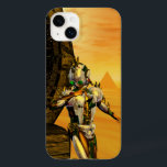 CYBORG TITAN, DESERT HYPERION Science Fictionサイエンス Case-Mate iPhone 14 Plusケース<br><div class="desc">黄色芸術的、緑、茶色、白の色でカラフルと明るいSF画像。彼の反射クロムメタリックなキャラペ鮮やかースとHyperionからのタイタンのサイボーグは、ピラミッドと超現実的な環境で、熱い太陽、エジプトの風景に似た砂漠、3D映画Hyperion Worldからのアニメーションフレーム。</div>