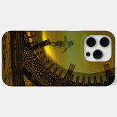 CYBORG TITAN, DESERT HYPERION Science Fictionサイエンス Case-Mate iPhoneケース (裏面 (横))