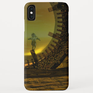 CYBORG TITAN, DESERT HYPERION Science Fictionサイエンス iPhone XS Maxケース