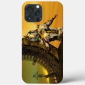 CYBORG TITAN, DESERT HYPERION Science Fictionサイエンス Case-Mate iPhoneケース (裏面)