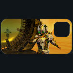 CYBORG TITAN, DESERT HYPERION Science Fictionサイエンス iPhone 13 Pro Maxケース<br><div class="desc">黄色芸術的、緑、茶色、白の色でカラフルと明るいSF画像。彼の反射クロムメタリックなキャラペ鮮やかースとHyperionからのタイタンのサイボーグは、ピラミッドと超現実的な環境で、熱い太陽、エジプトの風景に似た砂漠、3D映画Hyperion Worldからのアニメーションフレーム。クリスマスや休日、特別な機会に贈る美しい贈り物でもある。</div>