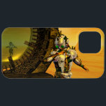CYBORG TITAN, DESERT HYPERION Science Fictionサイエンス iPhone 13 Pro Maxケース<br><div class="desc">黄色芸術的、緑、茶色、白の色でカラフルと明るいSF画像。彼の反射クロムメタリックなキャラペ鮮やかースとHyperionからのタイタンのサイボーグは、ピラミッドと超現実的な環境で、熱い太陽、エジプトの風景に似た砂漠、3D映画Hyperion Worldからのアニメーションフレーム。クリスマスや休日、特別な機会に贈る美しい贈り物でもある。</div>