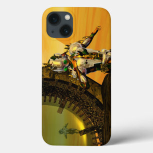 CYBORG TITAN, DESERT HYPERION Science Fictionサイエンス iPhone 13ケース