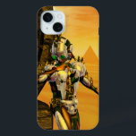 CYBORG TITAN, DESERT HYPERION Science Fictionサイエンス iPhone 15 Miniケース<br><div class="desc">黄色芸術的、緑、茶色、白の色でカラフルと明るいSF画像。彼の反射クロムメタリックなキャラペ鮮やかースとHyperionからのタイタンのサイボーグは、ピラミッドと超現実的な環境で、熱い太陽、エジプトの風景に似た砂漠、3D映画Hyperion Worldからのアニメーションフレーム。クリスマスや休日、特別な機会に贈る美しい贈り物でもある。</div>
