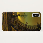 CYBORG TITAN, DESERT HYPERION Science Fictionサイエンス Case-Mate iPhoneケース (裏面(横))