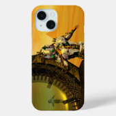 CYBORG TITAN, DESERT HYPERION Science Fictionサイエンス Case-Mate iPhoneケース (裏面)