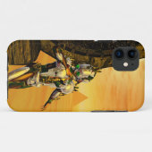 CYBORG TITAN, DESERT HYPERION Science Fictionサイエンス Case-Mate iPhoneケース (裏面(横))