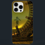 CYBORG TITAN, DESERT HYPERION Science Fictionサイエンス iPhone 16 Pro Maxケース<br><div class="desc">黄色芸術的、緑、茶色、白の色でカラフルと明るいSF画像。彼の反射クロムメタリックなキャラペ鮮やかースとHyperionからのタイタンのサイボーグは、ピラミッドと超現実的な環境で、熱い太陽、エジプトの風景に似た砂漠、3D映画Hyperion Worldからのアニメーションフレーム。</div>
