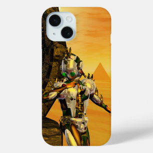 CYBORG TITAN, DESERT HYPERION Science Fictionサイエンス iPhone 15ケース
