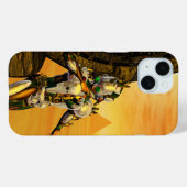 CYBORG TITAN, DESERT HYPERION Science Fictionサイエンス Case-Mate iPhoneケース (裏面 (横))
