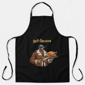  Cyborg Turkey's Thanksgiving Revenge エプロン (正面)