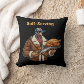 Cyborg Turkey's Thanksgiving Revenge クッション (ブランケット)