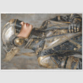 Cyborg Warrior Steampunk Sci-Fi Decoupage Art 薄葉紙 (正面)