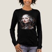 Cyborg weiblich トライブレンドＴシャツ (正面)