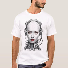 Cyborg weiblich tシャツ