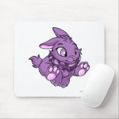 Cybunnyの紫色 マウスパッド (マウス)