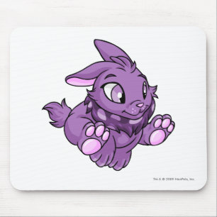Cybunnyの紫色 マウスパッド