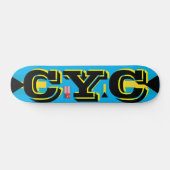 CYC JMT BAHAMAS 7 3/4"スケートボードデッキ スケートボード (横)