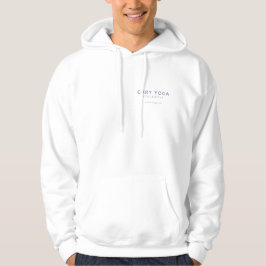 CYC Purple Logo - White Hoodie Pullover パーカ