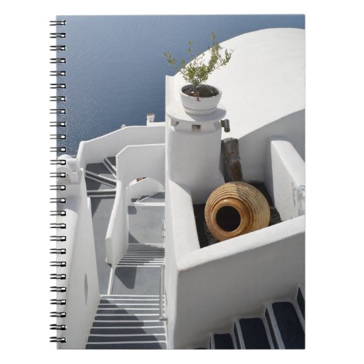Cycladic Architectureノートブック ノートブック (正面)